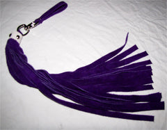 24 inch Handle-less Leather or Suede Flogger