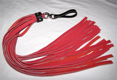 24 inch Handle-less Leather or Suede Flogger