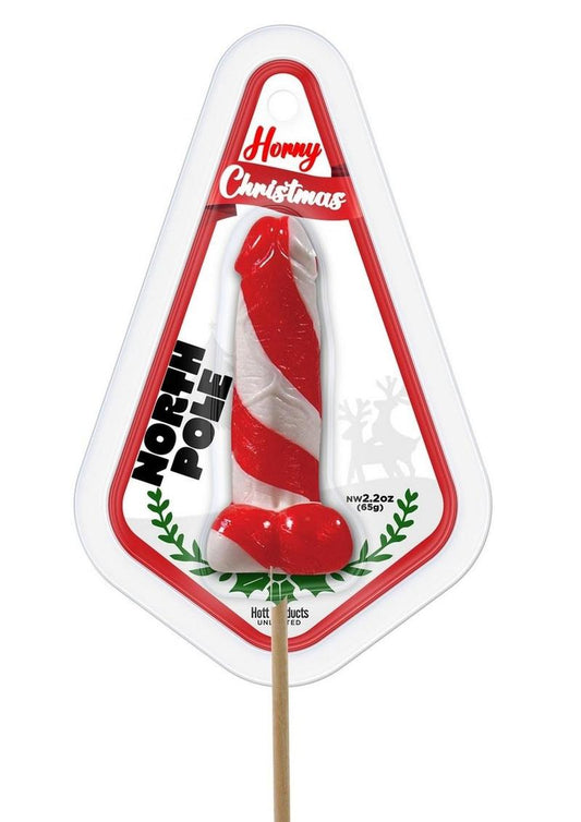 novelty holiday candy cane shot
