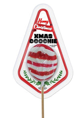 novelty holiday candy cane shot
