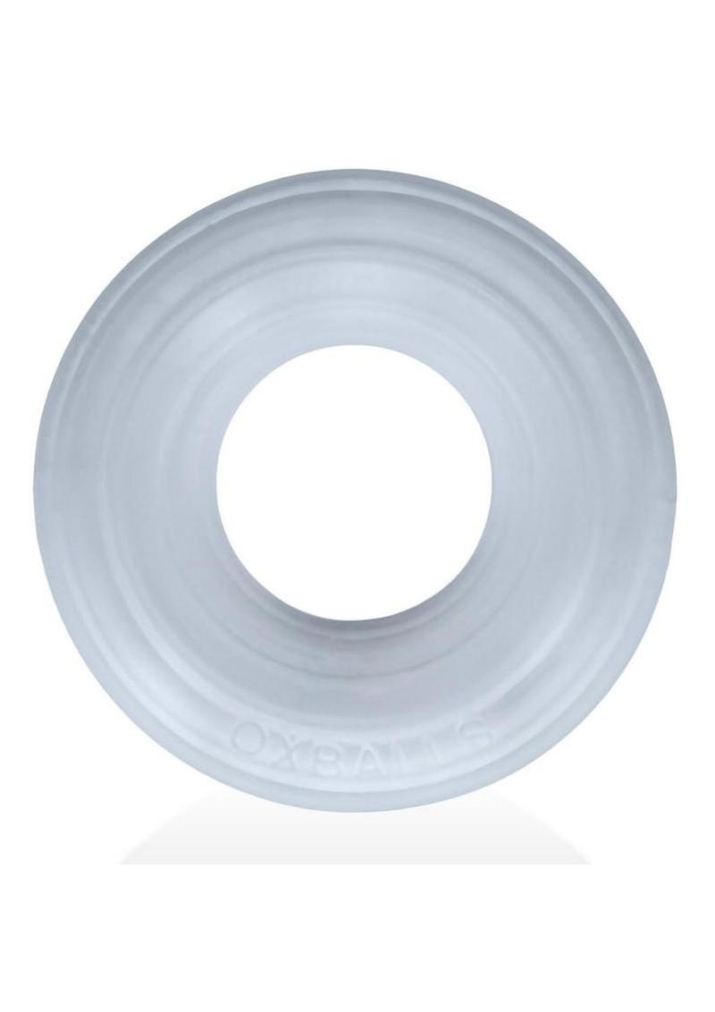 cock ring stretched to show elasticity