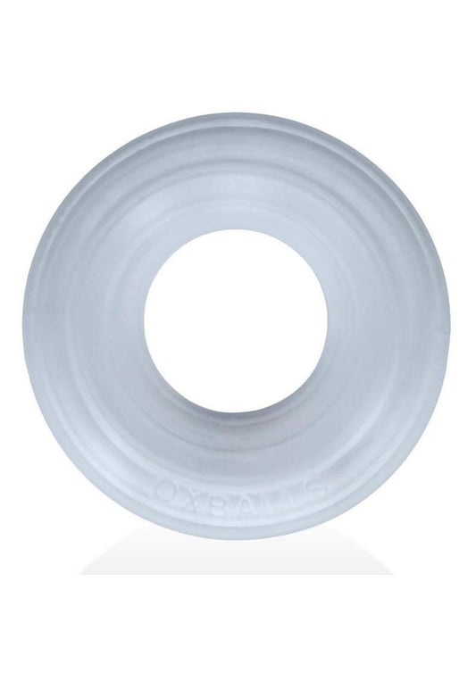 cock ring stretched to show elasticity