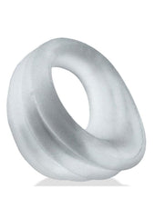 cock ring stretched to show elasticity