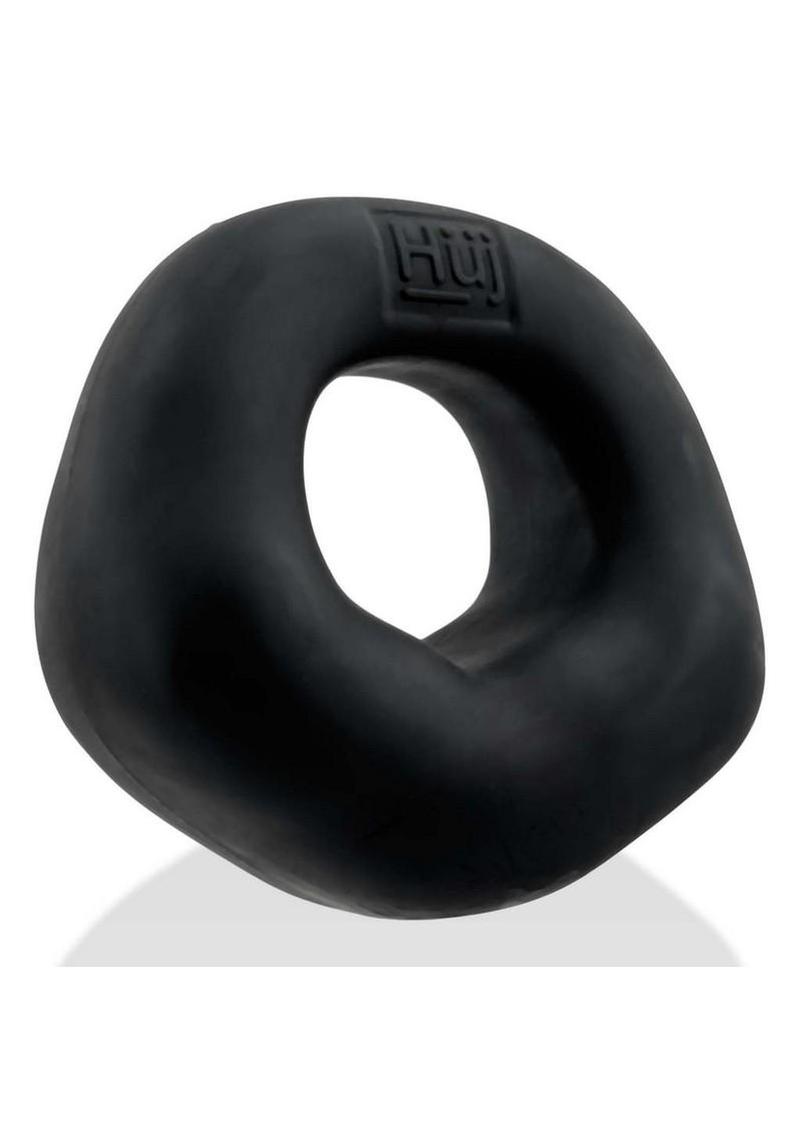 cock ring stretched to show elasticity
