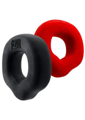 cock ring stretched to show elasticity