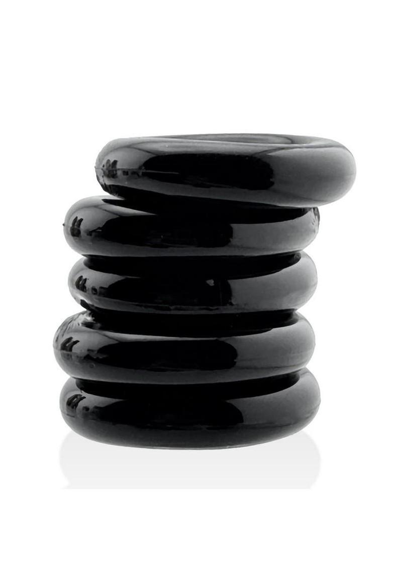 five ring cock ring stack