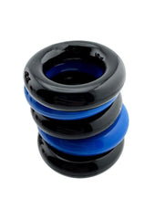layered ring stack side angle