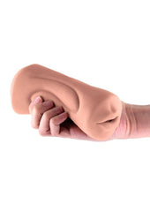 Premium male masturbator with realistic sleeve