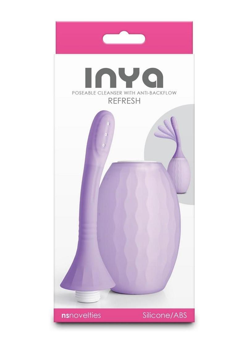 Iniya Refresh Silicone Enema - Purple
