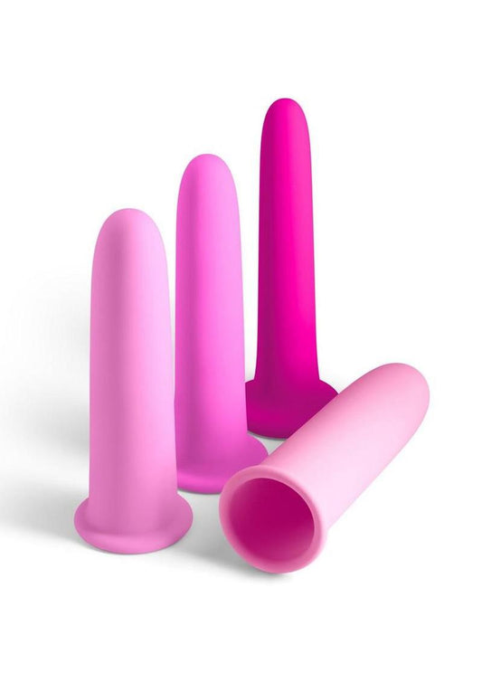 Inya Gliders Silicone Dilator - Pink - 4 Piece/Set