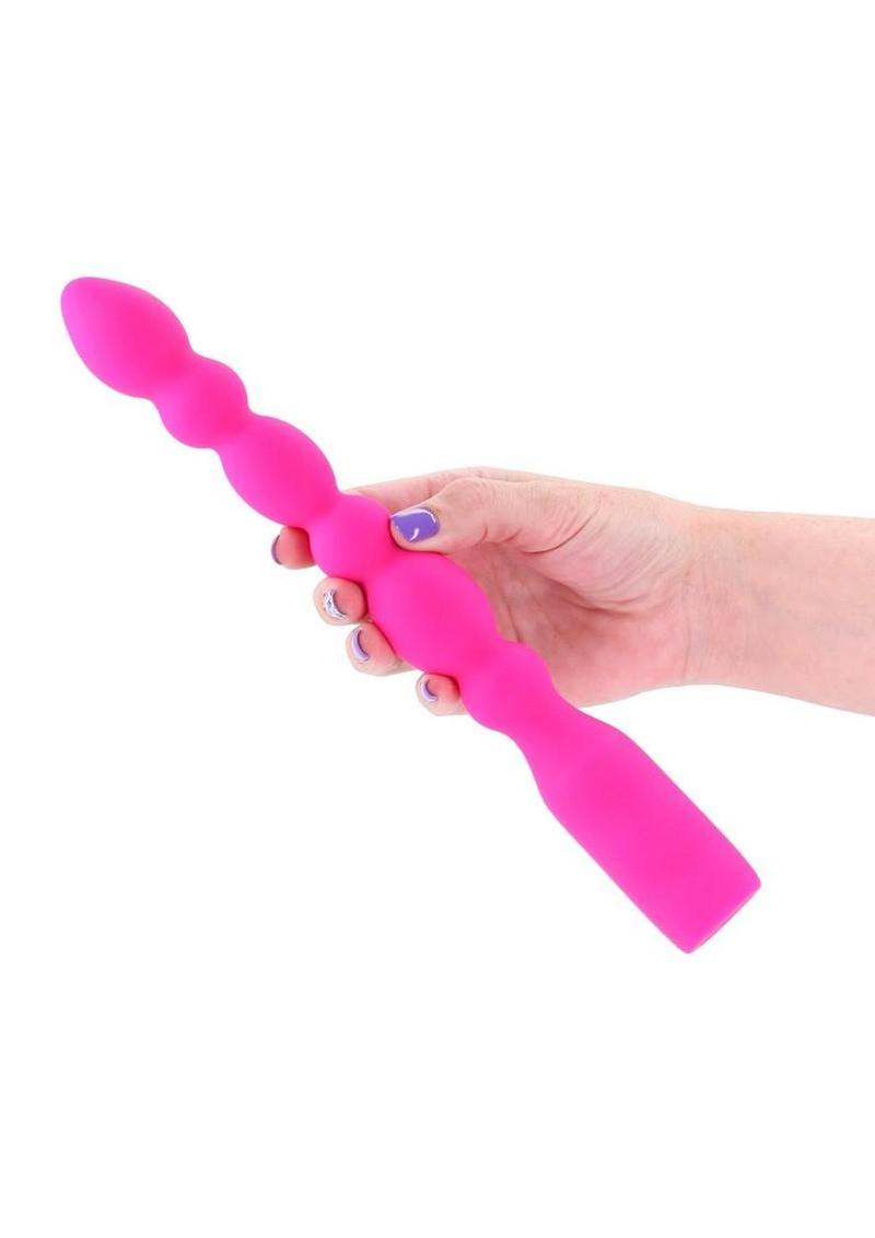 body safe silicone vibrating beads adult sex toy