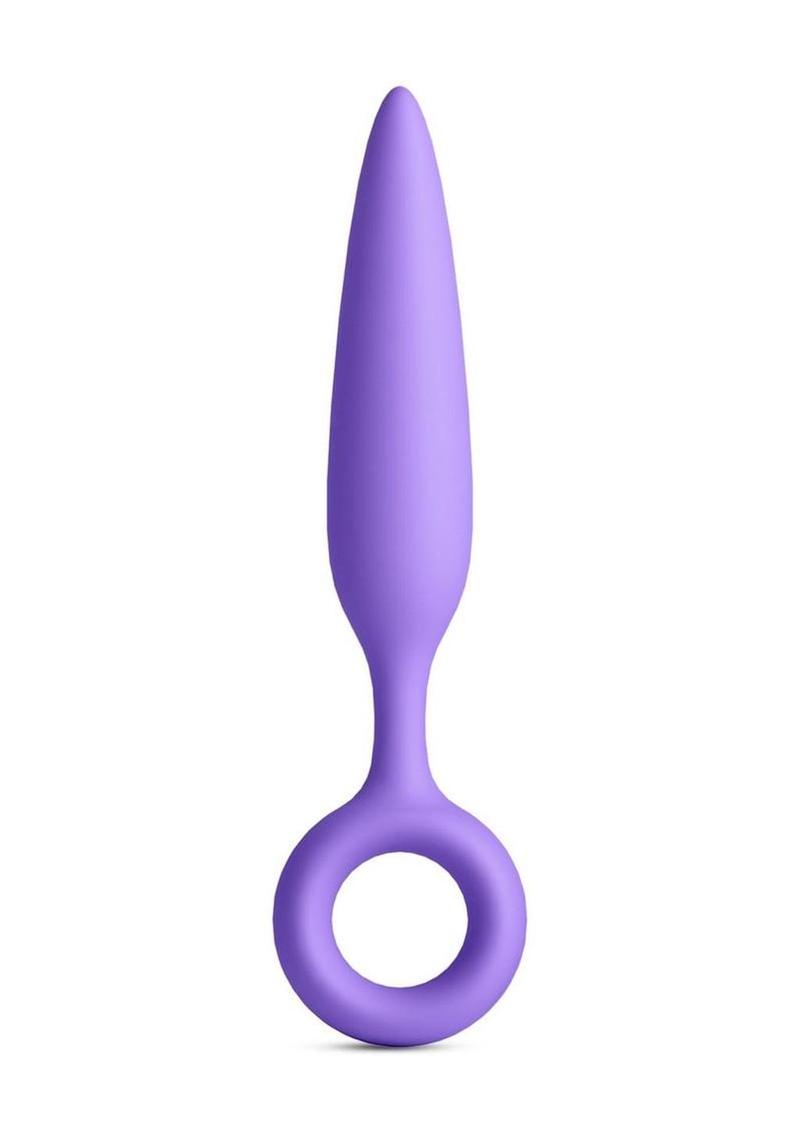Inya Slide Silicone Anal Plug - Purple