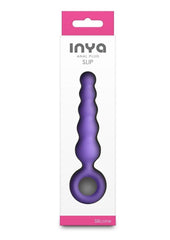 small anal plug with finger ring control
