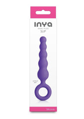 Inya Slip Silicone Anal Plug - Purple