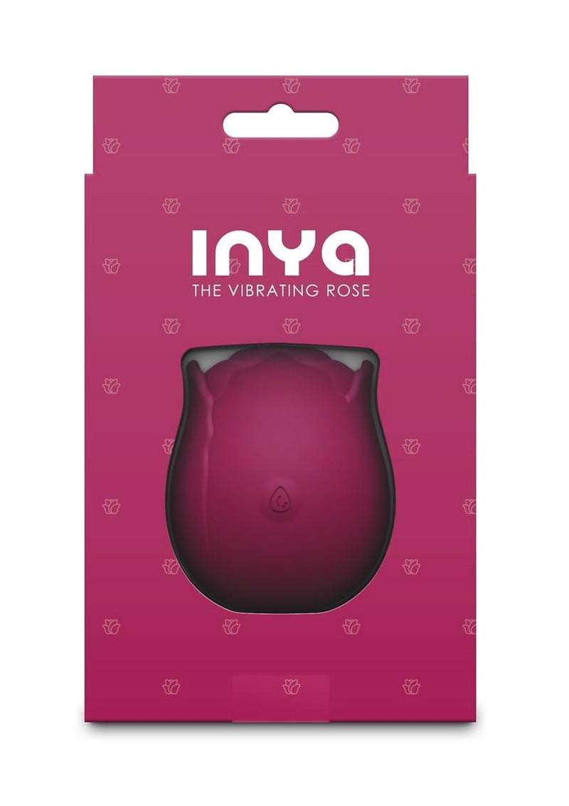 Vibrating rose sex toy for female stimulation