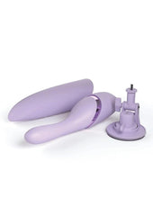 Jimmyjane Hello Bang Rechargeable Silicone Thrusting Vibrator - Lavender/Purple