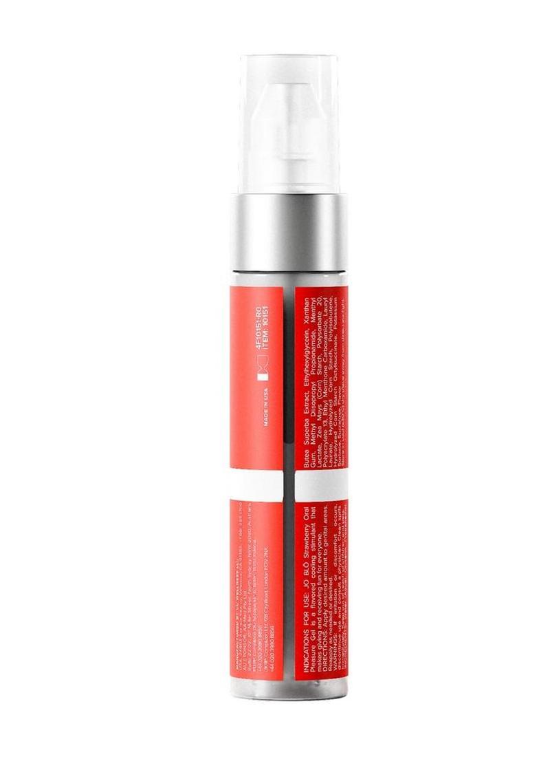 Strawberry lemonade oral sex gel bottle