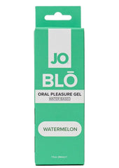 Watermelon flavored oral sex gel
