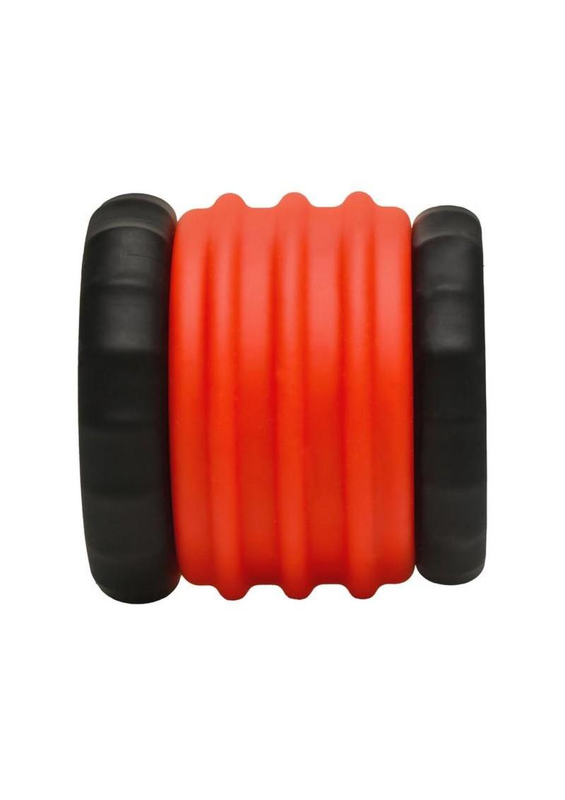 two piece cock ring kit for enhanced male pleasure