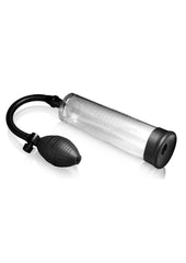 wellness pump with graduated measurement cylinder