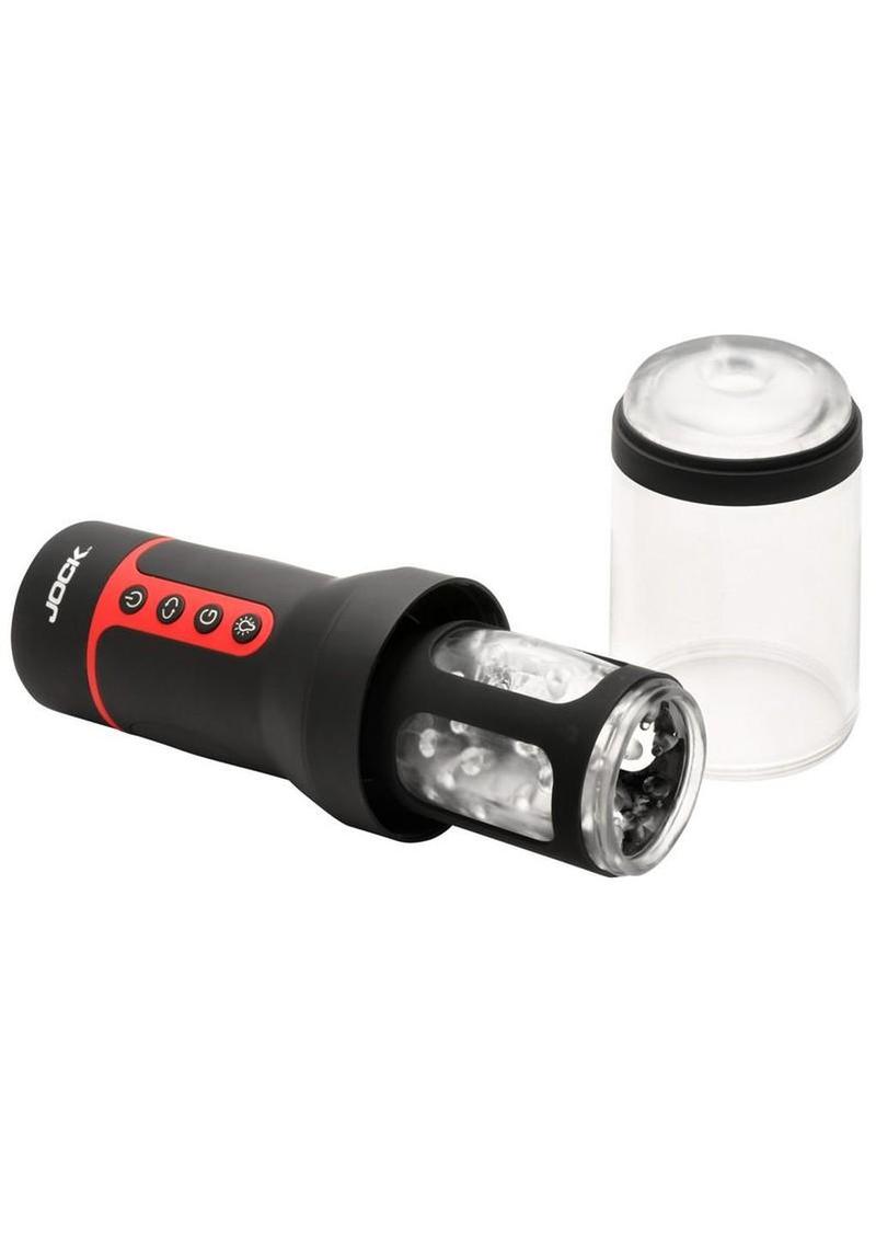 Jock Auto Spin Spinning and Thrusting Rechargeable Male Masturbator Primal Pleasure Jock Auto Spin Spinning and Thrusting Rechargeable Male Masturbator Primal Pleasure