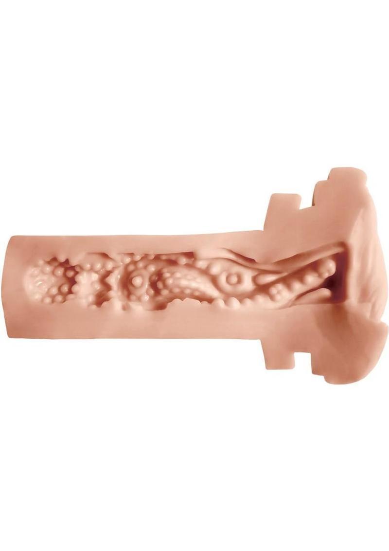 sucking and vibrating rechargeable male masturbator