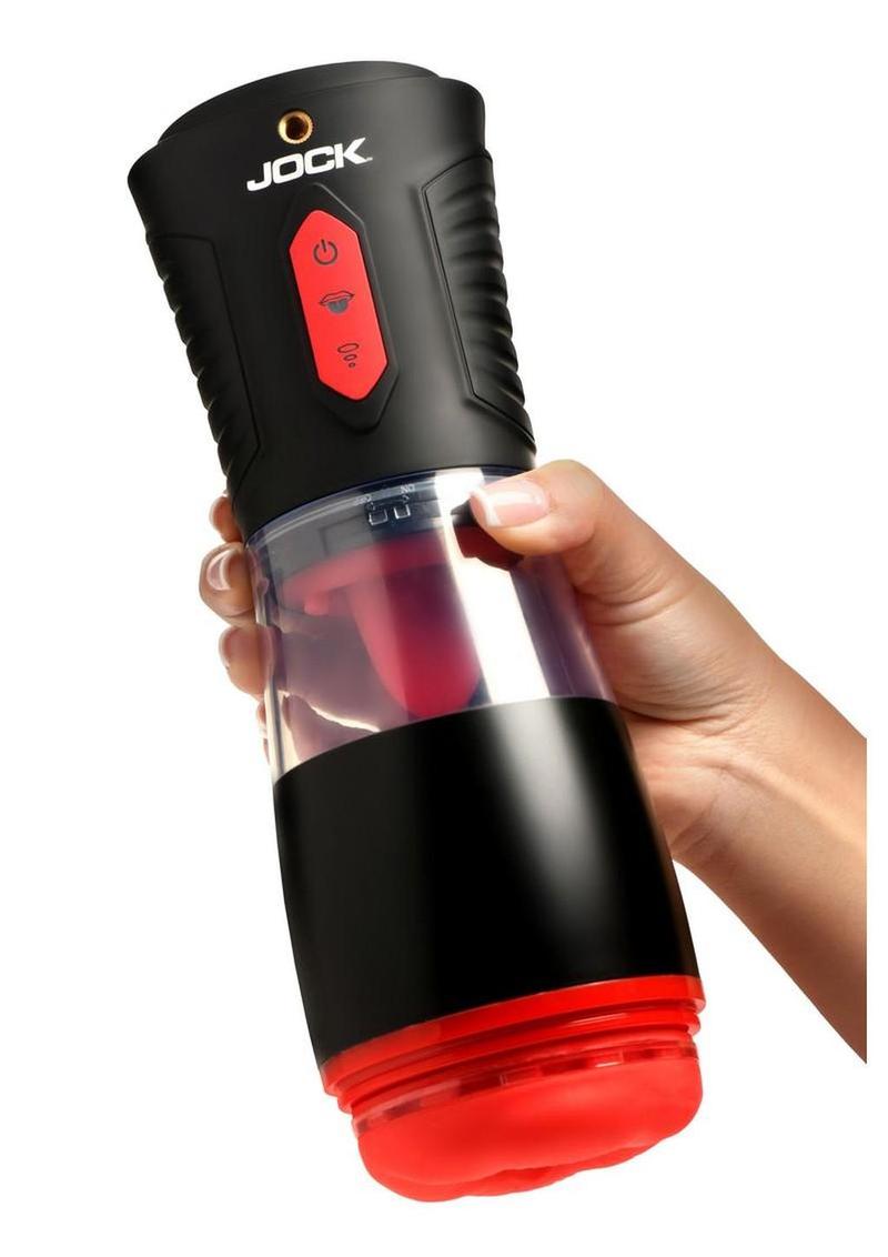 advanced masturbator with built in phone mount