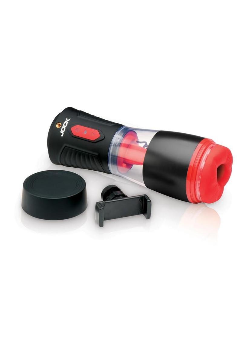 male sex toy with licking tongue feature