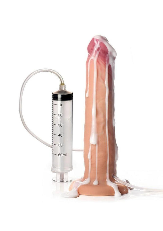 realistic squirting dildo shot
