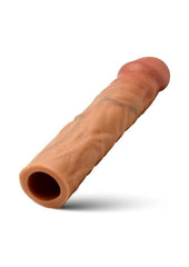 Comfort-fit penis extender for solo or partner play
