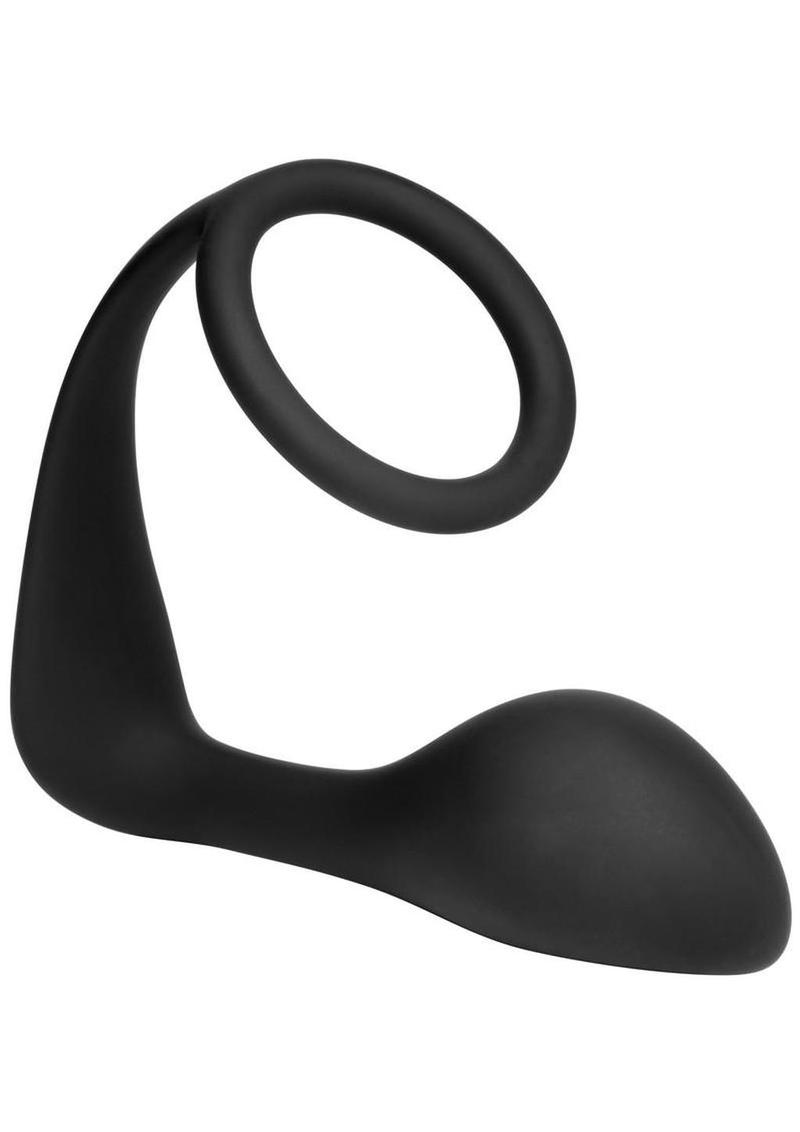 rechargeable silicone prostate vibrator set for men