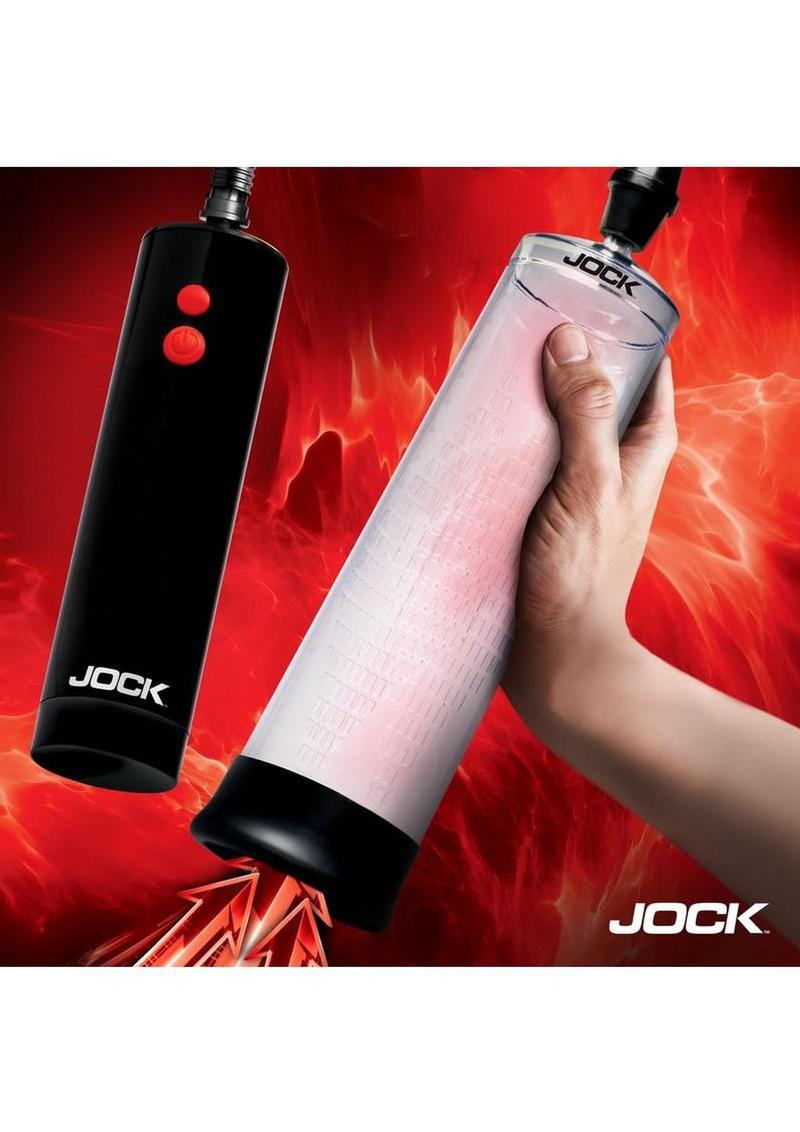 rechargeable male pump with quick release button