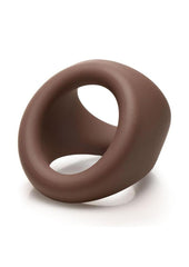 Soft silicone ring offering body-safe support for men seeking enhanced erection strength and endurance in the bedroom