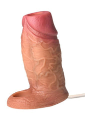 silicone penis extender chocolate