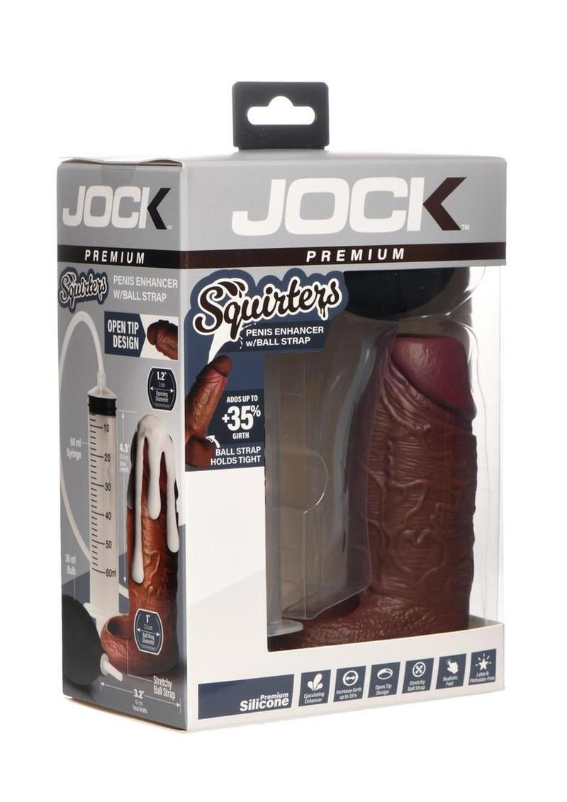lifelike veined girth sleeve caramel