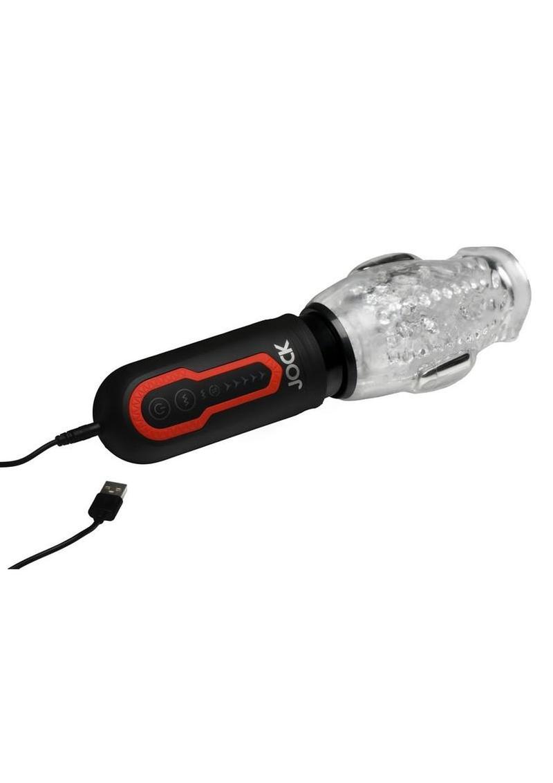 Rechargeable male masturbator realistic pussy stroker