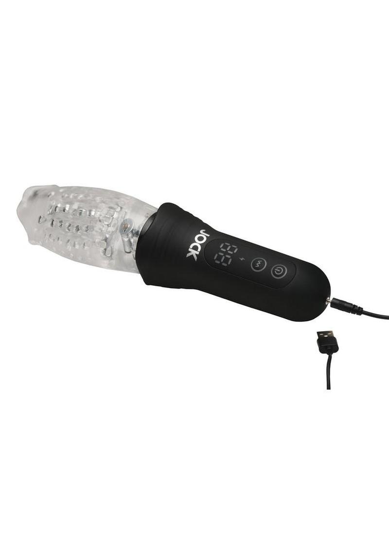 Luxury rechargeable male masturbator toy