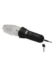Luxury rechargeable male masturbator toy