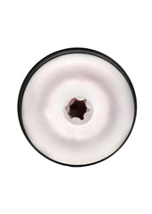 soft textured stroker with tightening suction sensations