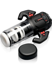 thrusting rotating masturbator device