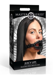 Juicy Lips Silicone Open Mouth Gag BDSM Bondage