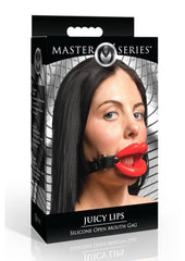 Juicy Lips Silicone Open Mouth Gag BDSM Bondage