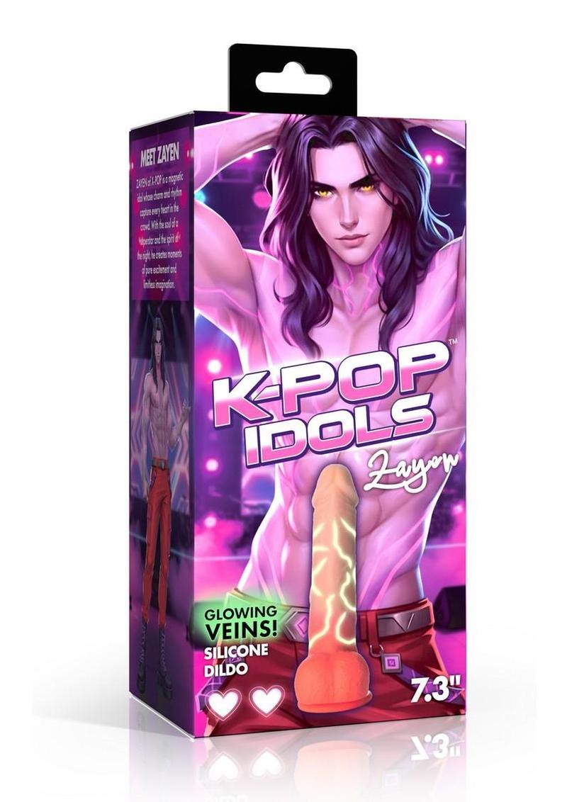 serpentine glowing vein dildo