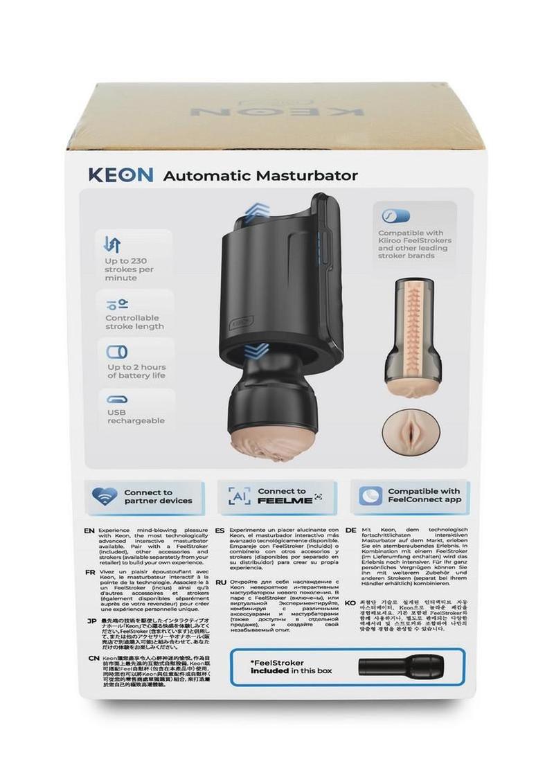 Kiiroo Keon Combo Set Rechargeable Interactive Wifi Masturbator with F Primal Pleasure Kiiroo Keon Combo Set Rechargeable Interactive Wifi Masturbator with F Primal Pleasure