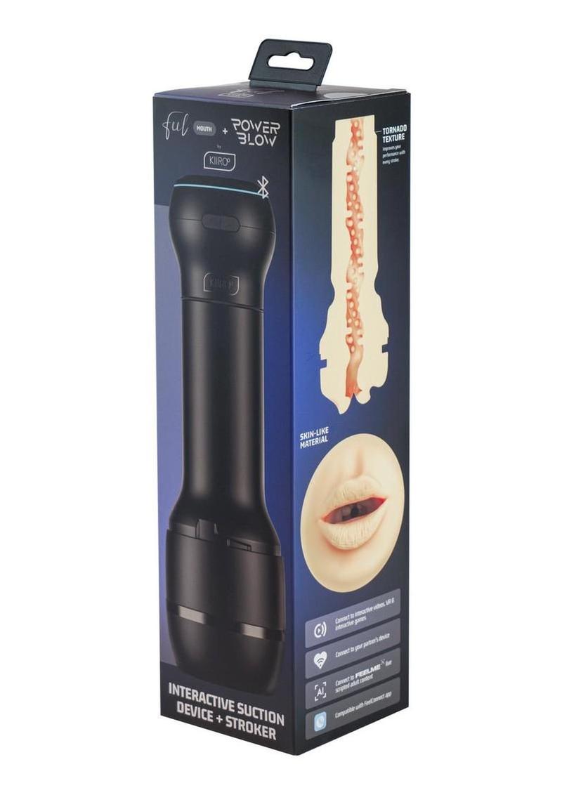 Kiiroo Powerblow and Feel Mouth Stroker Kit - Mouth - best male sex to Primal Pleasure Kiiroo Powerblow and Feel Mouth Stroker Kit - Mouth - best male sex to Primal Pleasure