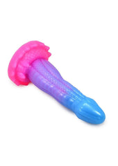 Monster-inspired dildo with textured shaft crafted for anal toy lovers and extreme play
