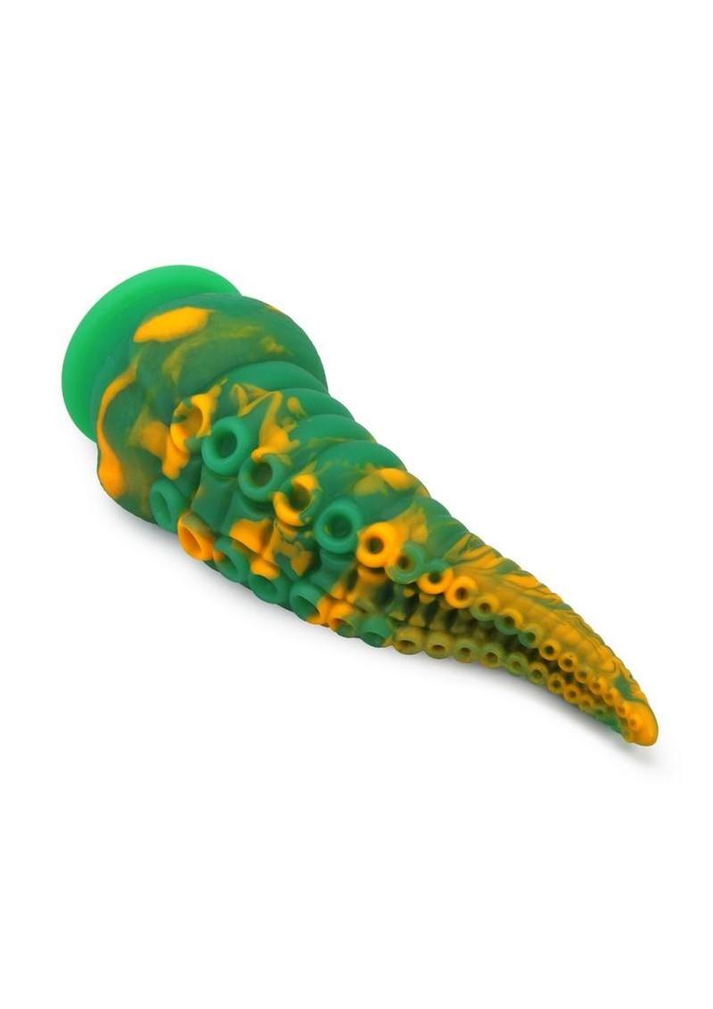 Fantasy anal toy with monster cock design styled for daring fetish wear and kinky lovers