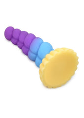 Textured fantasy sex toy designed for size lovers seeking intense anal or vaginal pleasure