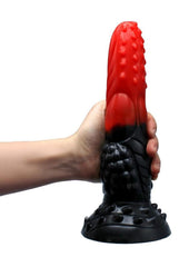 Erotic fantasy dildo with suction cup base for roleplay, cosplay, and fetish experiences