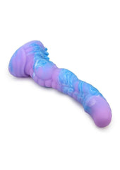 Silicone cock creature dildo multi color